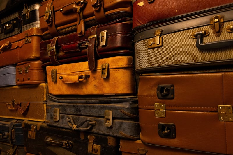 Packed Travel Bags